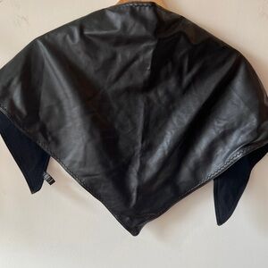 3/$25 Dynamite Pleather Triangle Scarf GUC